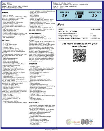 2022 Honda Accord Sport