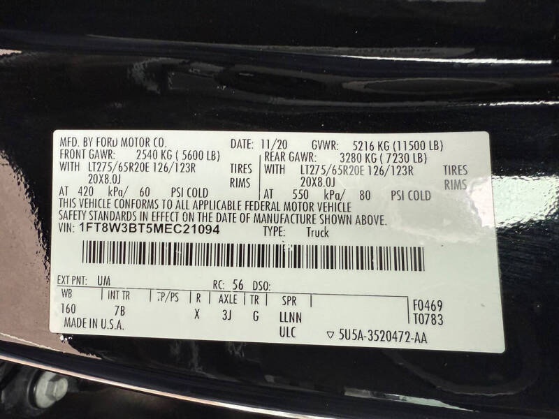 2021 Ford F-350 Super Duty Platinum