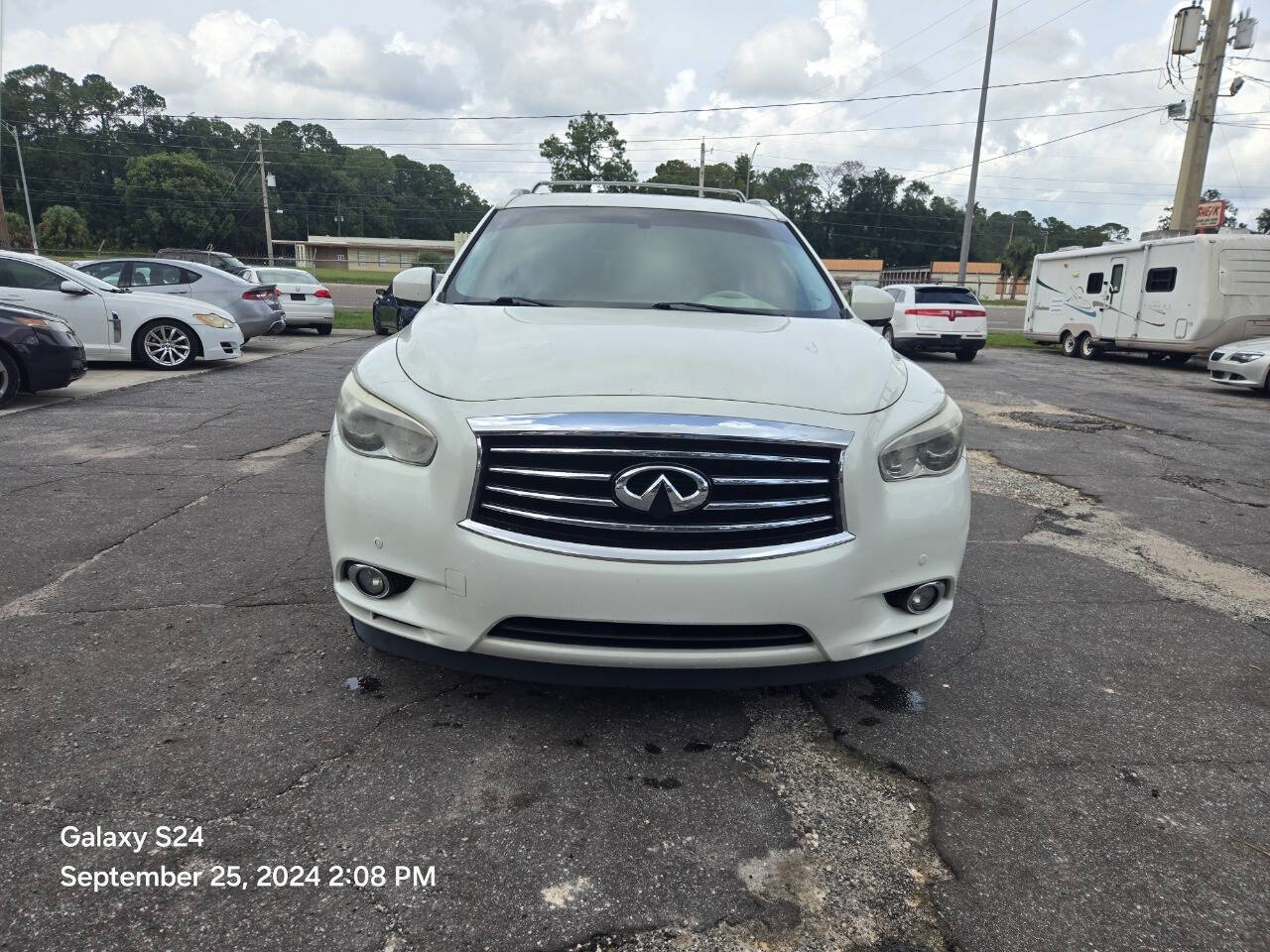 2013 INFINITI JX35 for sale at PC Auto Sales LLC in Jacksonville, FL