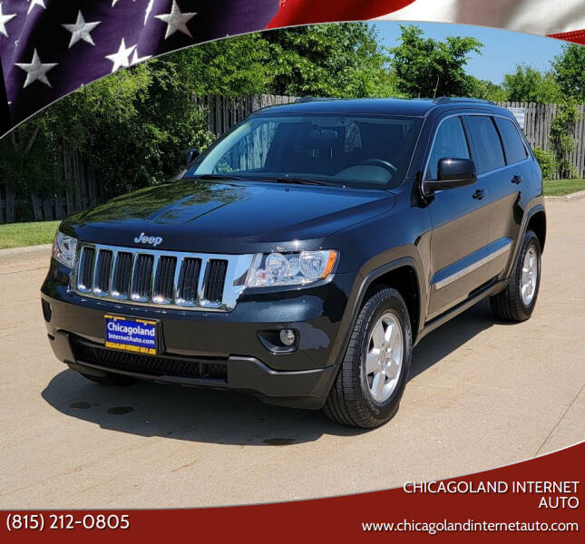 2013 Jeep Grand Cherokee for sale at Chicagoland Internet Auto - 410 N Vine St New Lenox IL, 60451 in New Lenox IL