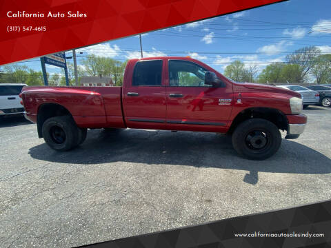 2007 Dodge Ram Pickup 3500 for sale at California Auto Sales in Indianapolis IN