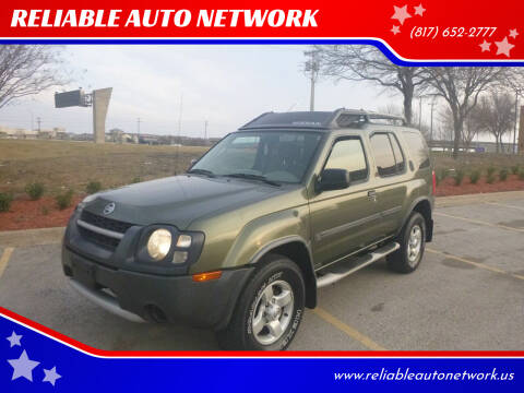2004 Nissan Xterra for sale at RELIABLE AUTO NETWORK in Arlington TX