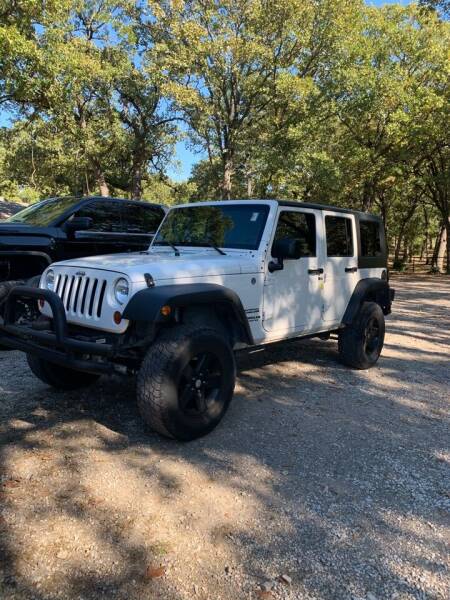 2010 Jeep Wrangler Unlimited for sale at BARROW MOTORS in Caddo Mills TX