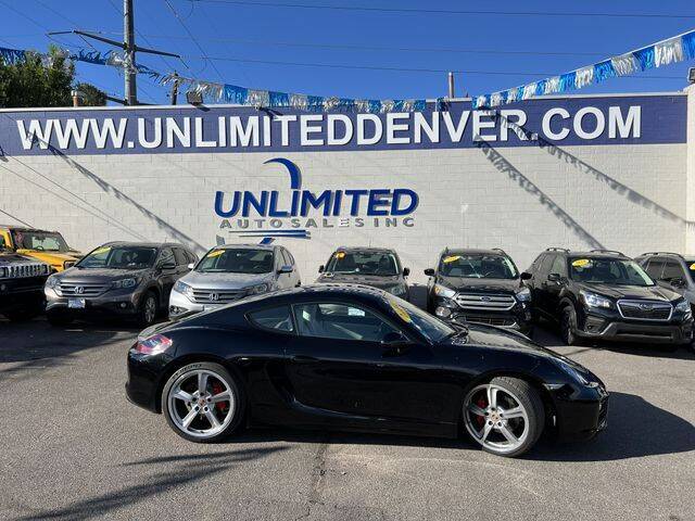 2014 Porsche Cayman for sale at Unlimited Auto Sales in Denver CO