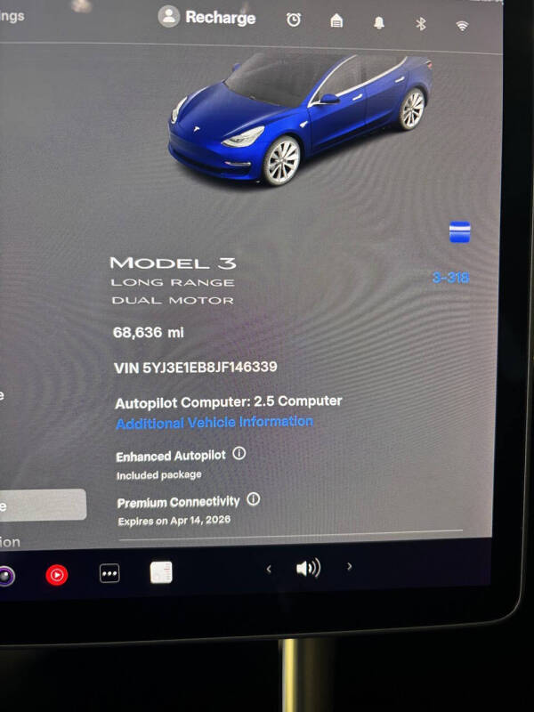 2018 Tesla Model 3 Long Range