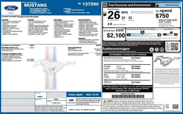 2024 Ford Mustang EcoBoost