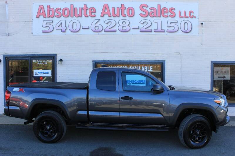 2020 Toyota Tacoma for sale at Absolute Auto Sales in Fredericksburg VA