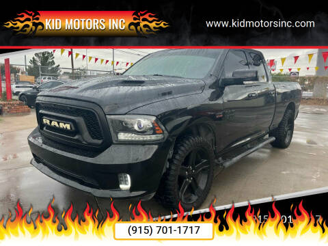 2017 RAM 1500 for sale at Kid Motors Inc in El Paso TX