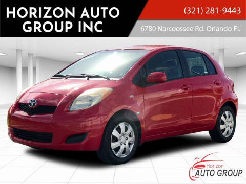 2009 Toyota Yaris for sale at HORIZON AUTO GROUP INC in Orlando FL