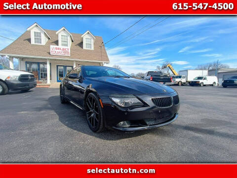 2010 BMW 6 Series for sale at Ron's Auto Sales (DBA Select Automotive) in Lebanon TN