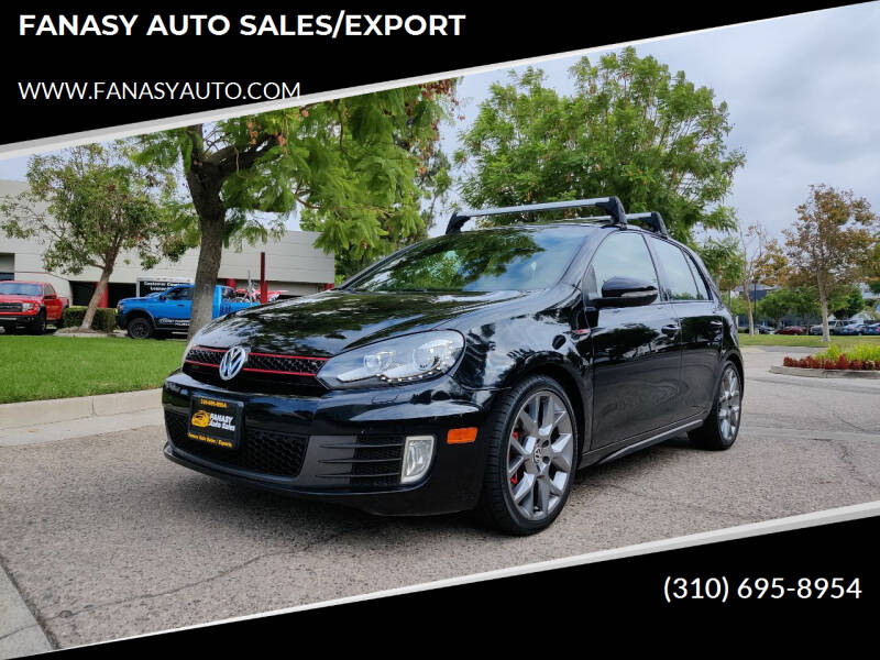 2013 Volkswagen GTI for sale at FANASY AUTO SALES/EXPORT in Yorba Linda CA