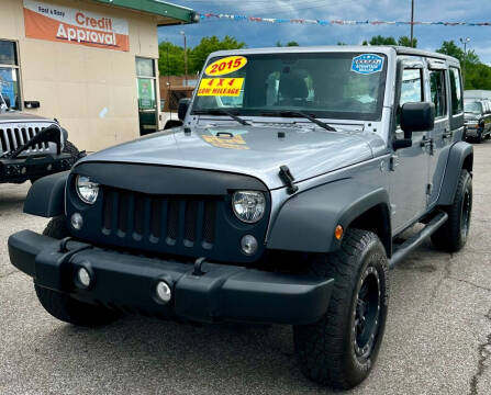 2015 Jeep Wrangler Unlimited for sale at Campbell Auto Sales in Batavia OH