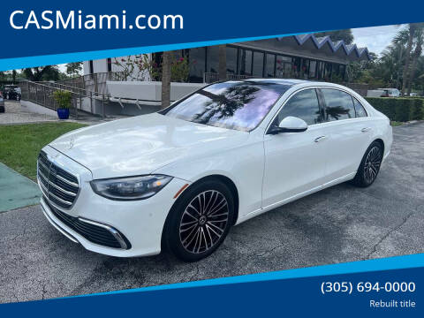 2021 Mercedes-Benz S-Class S 580 4MATIC
