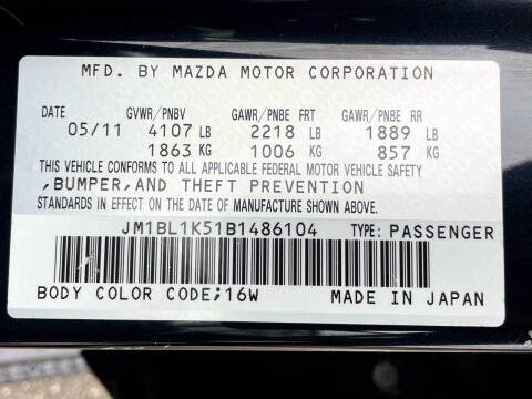 2011 Mazda MAZDA3 s Sport