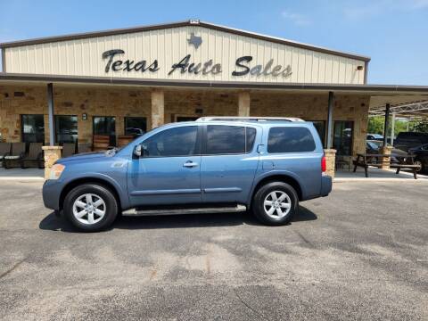 2012 Nissan Armada for sale at Texas Auto Sales in San Antonio TX