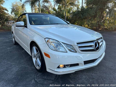 2011 Mercedes-Benz E-Class for sale at Autohaus of Naples in Naples FL