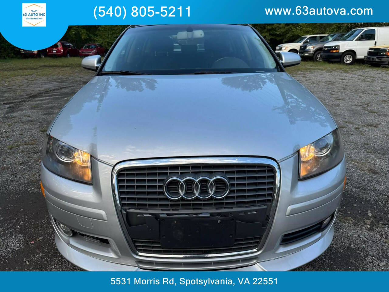 2008 Audi A3 for sale at 63 Auto Inc in Spotsylvania, VA