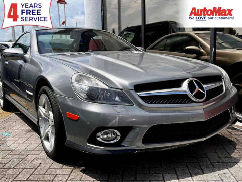 2012 Mercedes-Benz SL-Class for sale at Auto Max in Hollywood FL