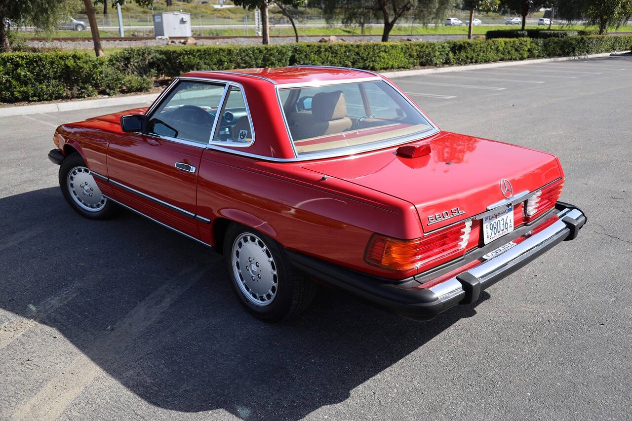 1987 Mercedes-Benz 560-Class for sale at DE AUTOS INC in San Juan Capistrano, CA