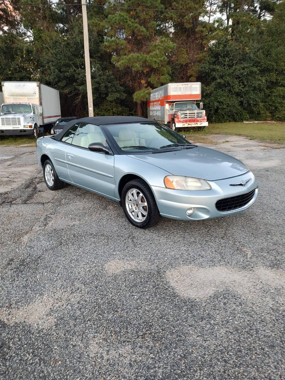 Blue 2002 Chrysler Sebring Limited Convertible Limited 2dr Convertible 2
