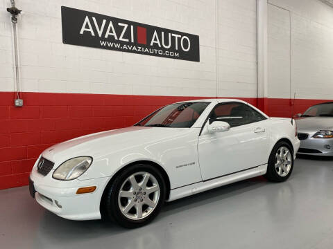 2001 Mercedes-Benz SLK for sale at AVAZI AUTO GROUP LLC in Gaithersburg MD