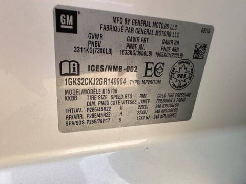 2016 GMC Yukon Denali