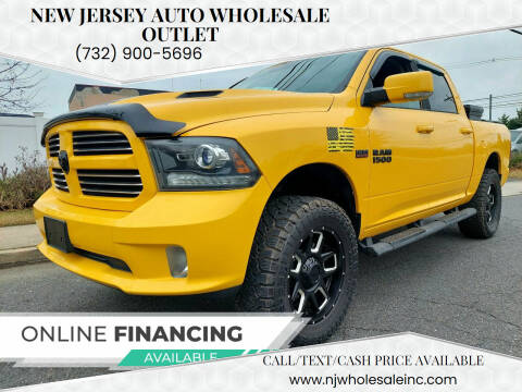 2016 RAM 1500 for sale at New Jersey Auto Wholesale Outlet in Union Beach NJ