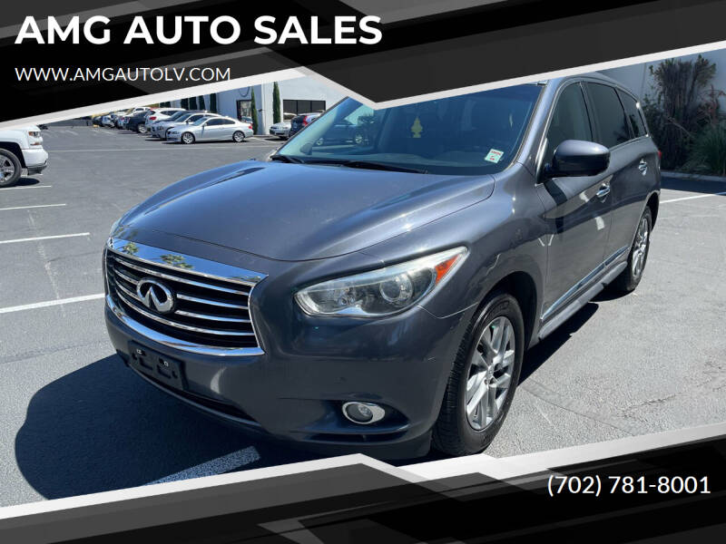 2013 Infiniti JX35 for sale at AMG AUTO SALES in Las Vegas NV