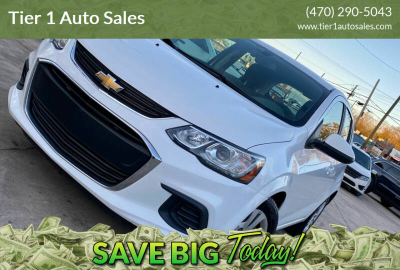 2017 Chevrolet Sonic for sale at Tier 1 Auto Sales in Gainesville GA