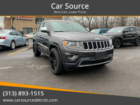 2015 Jeep Grand Cherokee for sale at Car Source in Detroit MI