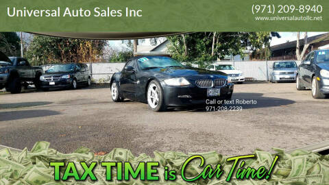 2007 BMW Z4 for sale at Universal Auto Sales Inc in Salem OR