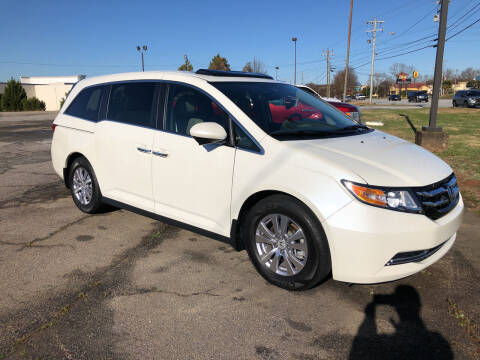 2016 Honda Odyssey for sale at Haynes Auto Sales Inc in Anderson SC