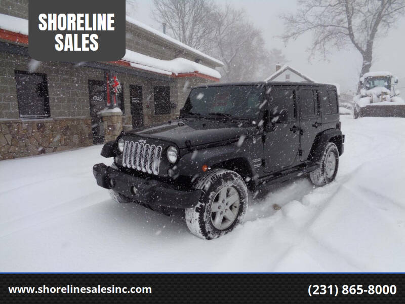 2017 Jeep Wrangler Unlimited for sale at SHORELINE SALES in Fruitport MI