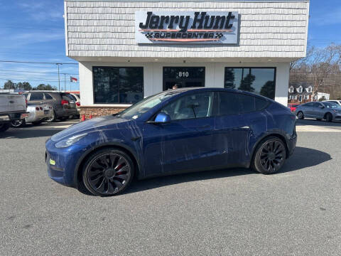 2022 Tesla Model Y for sale at Jerry Hunt Supercenter in Lexington NC