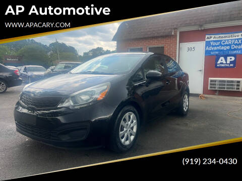 2013 Kia Rio for sale at AP Automotive in Cary NC