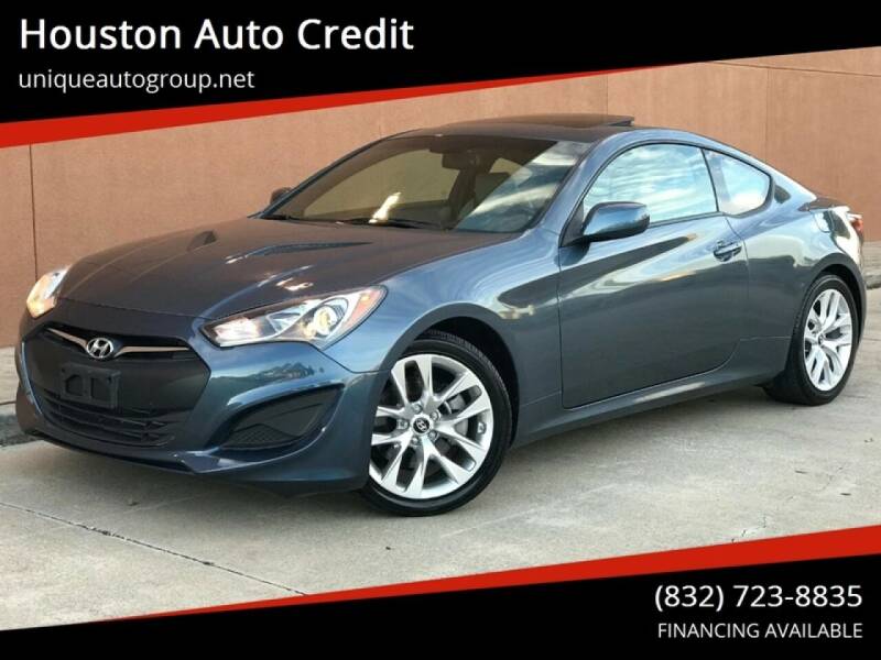 2013 Hyundai Genesis Coupe for sale at Houston Auto Credit in Houston TX