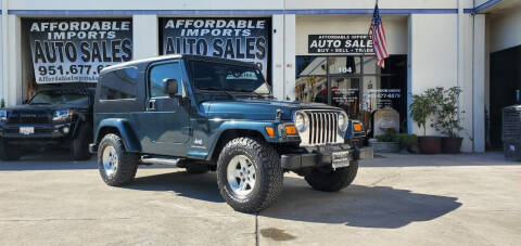 2006 Jeep Wrangler for sale at Affordable Imports Auto Sales in Murrieta CA