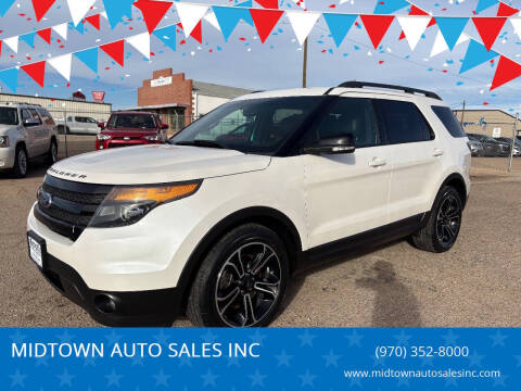 2015 Ford Explorer Sport