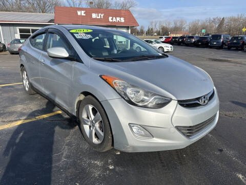 2013 Hyundai Elantra for sale at Newcombs North Certified Auto Sales in Metamora MI