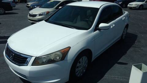 2008 Honda Accord for sale at AFFORDABLE AUTO SALES in Saint Petersburg FL