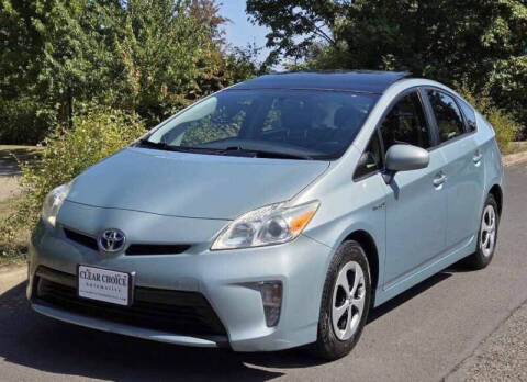 2013 Toyota Prius for sale at CLEAR CHOICE AUTOMOTIVE in Milwaukie OR