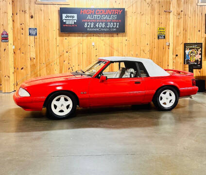 1992 Ford Mustang for sale at Boone NC Jeeps-High Country Auto Sales in Boone NC