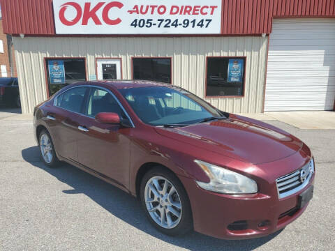 2012 Nissan Maxima for sale at OKC Auto Direct, LLC in Oklahoma City OK
