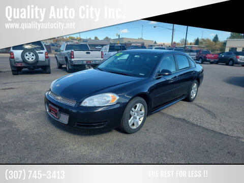 2012 Chevrolet Impala for sale at Quality Auto City Inc. in Laramie WY