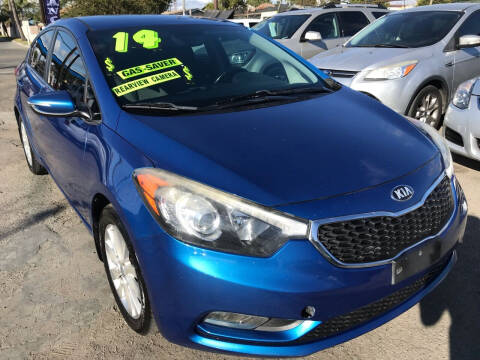 2014 Kia Forte for sale at CAR GENERATION CENTER, INC. in Los Angeles CA