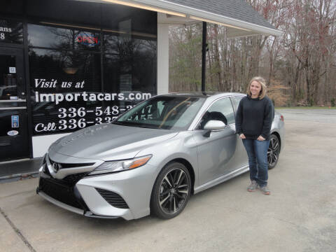 2018 Toyota Camry for sale at importacar in Madison NC