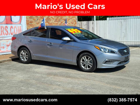 2015 Hyundai Sonata for sale at Mario's Used Cars - South Houston Location in South Houston TX