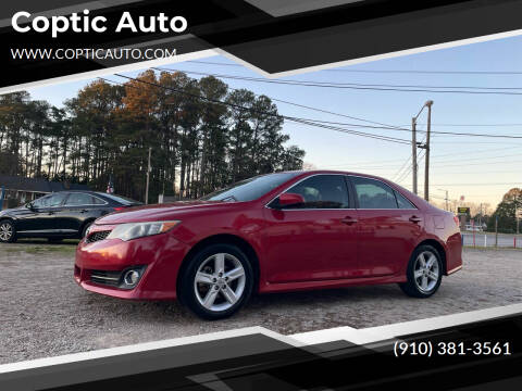 2012 Toyota Camry for sale at Coptic Auto in Wilson NC