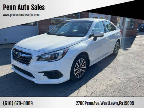 2018 Subaru Legacy for sale at Penn Auto Sales in West Lawn PA