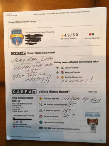 2002 Buick LeSabre Limited